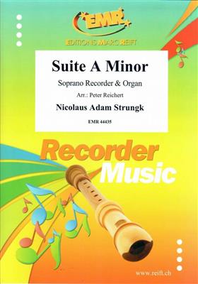 Nicolaus Adam Strungk: Suite A Minor: (Arr. Peter Reichert): Sopranblockflöte mit Begleitung