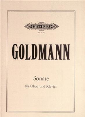 Friedrich Goldmann: Sonate für Oboe und Klavier: Oboe mit Begleitung
