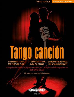 Tango cancion (high voice): (Arr. Juan María Solare): Gesang Solo