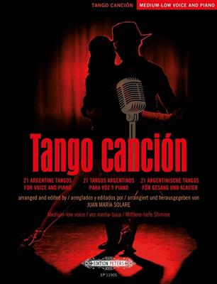 Tango cancion (low voice): (Arr. Juan María Solare): Gesang Solo