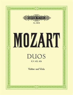 Wolfgang Amadeus Mozart: Duos(2) Kv423 424: Streicher Duett