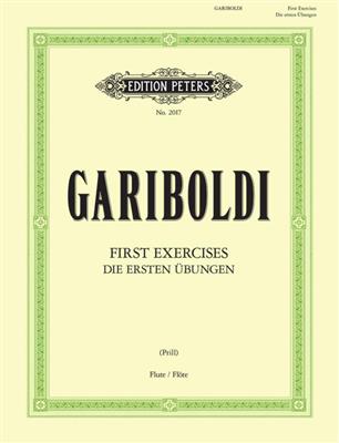 Giuseppe Gariboldi: First Exercises - Die ersten Übungen: Flöte Solo