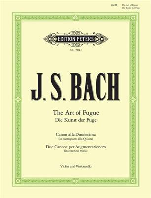 Johann Sebastian Bach: The Art of Fugue: Streicher Duett