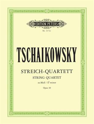 Pyotr Ilyich Tchaikovsky: Quartet 3 Eb Op.30: Streichquartett