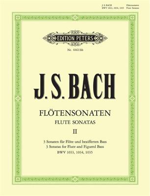 Johann Sebastian Bach: Flute Sonatas Vol.2 BWV 1033 - 1035: Flöte mit Begleitung