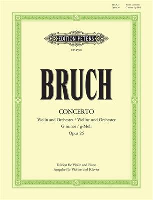 Bruch: Concert 01 G Op.26: Violine mit Begleitung