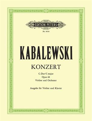 Dmitri Kabalevsky: Concerto in C Op.48: Violine mit Begleitung