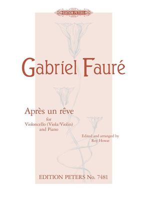 Gabriel Fauré: Apres Un Reve: Cello mit Begleitung