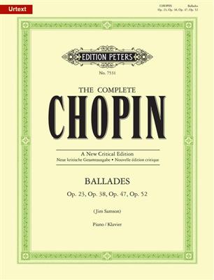 Frédéric Chopin: Balladen (New Critical Ed.): Klavier Solo