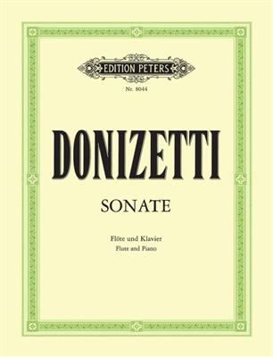 Gaetano Donizetti: Sonate für Flöte und Klavier C-Dur: Flöte mit Begleitung