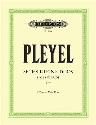 Ignace Pleyel: 6 Easy Duos Op.8: Viola Duett