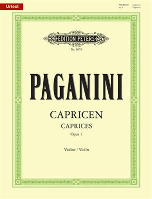 Niccolò Paganini: 24 Caprices Op.1: Violine Solo