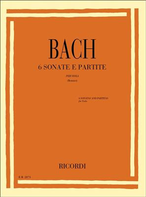 Johann Sebastian Bach: 6 Sonate E Partite BWV 1001 - 1006: Viola Solo