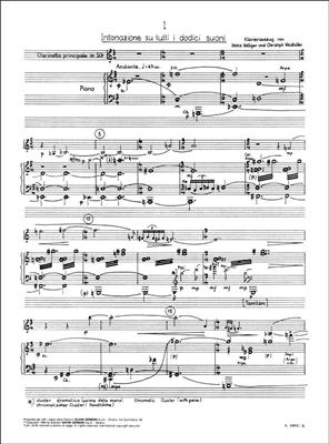 Sandor Veress: Concerto per Clarinetto: Klarinette mit Begleitung