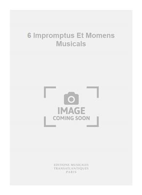 Franz Schubert: 6 Impromptus Et Momens Musicals: (Arr. Jean Françaix): Kammerensemble