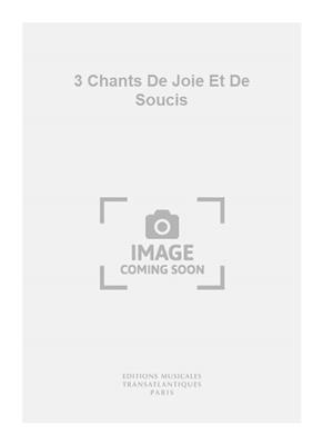 Georges Migot: 3 Chants De Joie Et De Soucis: Gesang mit Gitarre