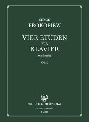 Sergei Prokofiev: Vier Etüden, op. 2: Klavier Solo