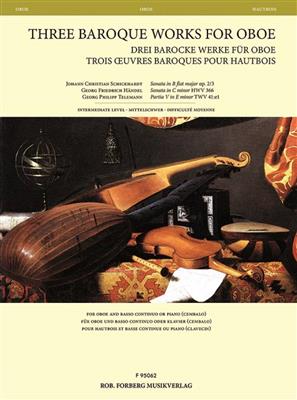 Georg Friedrich Händel: Three Baroque Works for Oboe: Oboe Solo