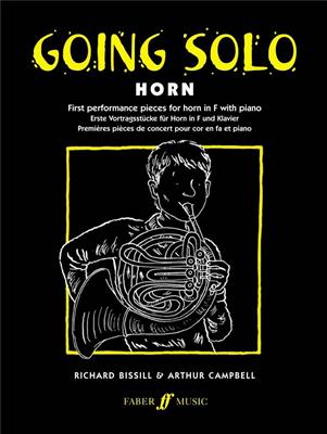 Richard Bissill: Going Solo Horn: (Arr. A. Campbell): Horn mit Begleitung