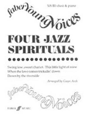 Four Jazz Spirituals.: (Arr. Gwyn Arch): Gemischter Chor mit Begleitung