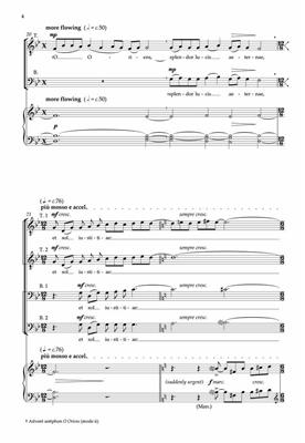 Matthew Martin: O Oriens. and organ: Gemischter Chor mit Klavier/Orgel
