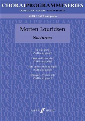 Morten Lauridsen: Nocturnes: Gemischter Chor mit Begleitung