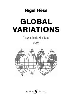 Nigel Hess: Global Variations. Wind band: Blasorchester