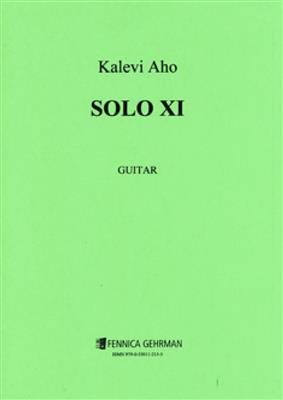 Kalevi Aho: Solo XI: Gitarre Solo