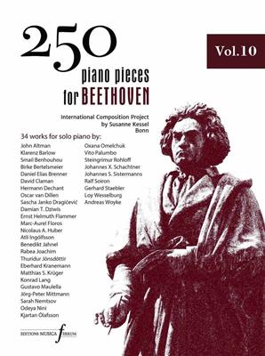 250 Piano Pieces For Beethoven - Vol. 10: (Arr. Nikolas Sideris): Klavier Solo