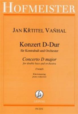 Jan Krtitel Vanhal: Konzert für Double Bass und Orchester D-Dur: (Arr. Trumpf): Orchester mit Solo