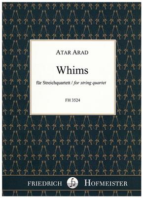 Atar Arad: Whims: Streichquartett