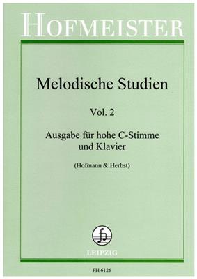 Melodische Studien, Vol. 2: (Arr. Hofmann): Flöte mit Begleitung