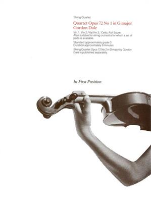 Gordon Dale: String Quartet No.1: Streichquartett
