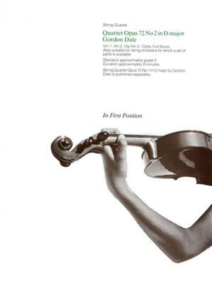 Gordon Dale: String Quartet No.2: Streichquartett