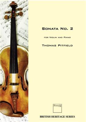 Thomas Pitfield: Sonata No. 2 for Violin and Piano: Violine mit Begleitung