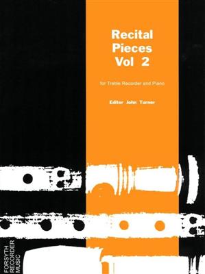 Recital Pieces Vol. 2: (Arr. John Turner): Altblockflöte mit Begleitung