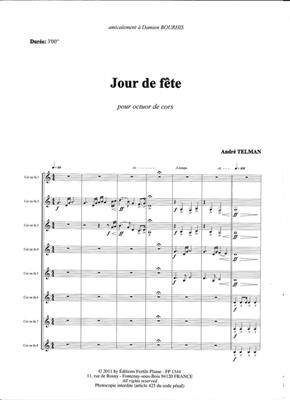 André Telman: Jour De Fete: Horn Ensemble
