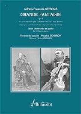 Adrien-Francois Servais: Grande Fantaisie Op. 6: Cello mit Begleitung