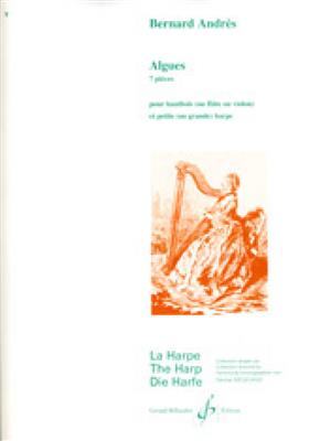 Bernard Andres: Algues - 7 Pieces: Flöte mit Begleitung