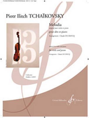 Pyotr Ilyich Tchaikovsky: Melodia: Viola mit Begleitung