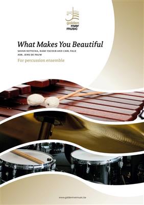One Direction: What Makes You Beautiful: (Arr. Jens de Pauw): Percussion Ensemble