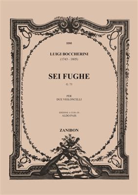 Luigi Boccherini: 6 Fughe G.73: Cello Duett