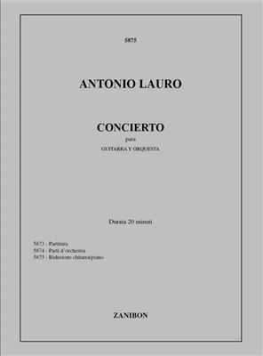 Antonio Lauro: Concierto Para Guitarra Y Orquesta: Gitarre Solo