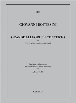 Giovanni Bottesini: Grande Allegro Di Concerto: Kontrabass mit Begleitung