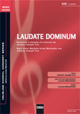 Laudate Dominum: (Arr. Lorenz Maierhofer): Gemischter Chor mit Begleitung