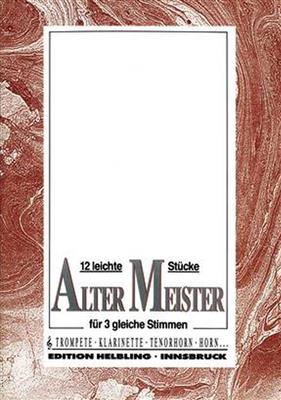 12 Easy Pieces by Old Masters: (Arr. Adi Rinner): Kammerensemble