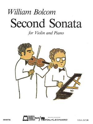 William Bolcom: Second Sonata: Violine mit Begleitung