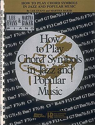 Lee Evans: How to Play Chord Symbols: Klavier Solo