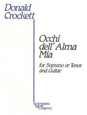 Donald Crockett: Occhi Dell'alma Mia: Gesang mit Gitarre