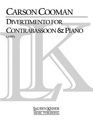 Carson Cooman: Divertimento for Contrabassoon and Piano: Fagott Solo